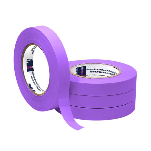 Nevs 3/4 wide x 60yd Violet Labeling Tape, PK4 T-750-Violet - main